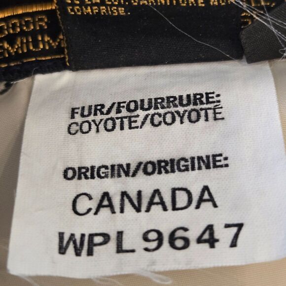 Vtg Eddie Bauer Polar Superior Parka Jacket Men L Tan Goose Down coyote Fur Hood - Picture 7 of 16